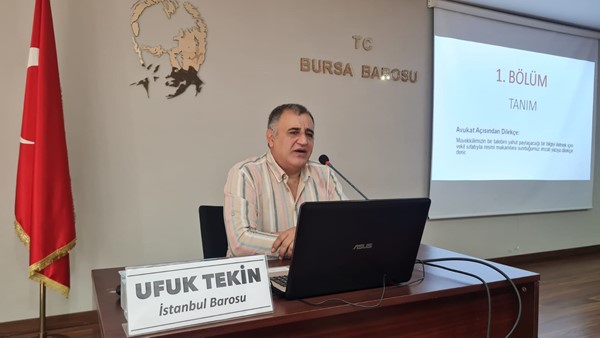 Dilekçe Yazma Teknikleri konulu konferans gerçekleştirildi.